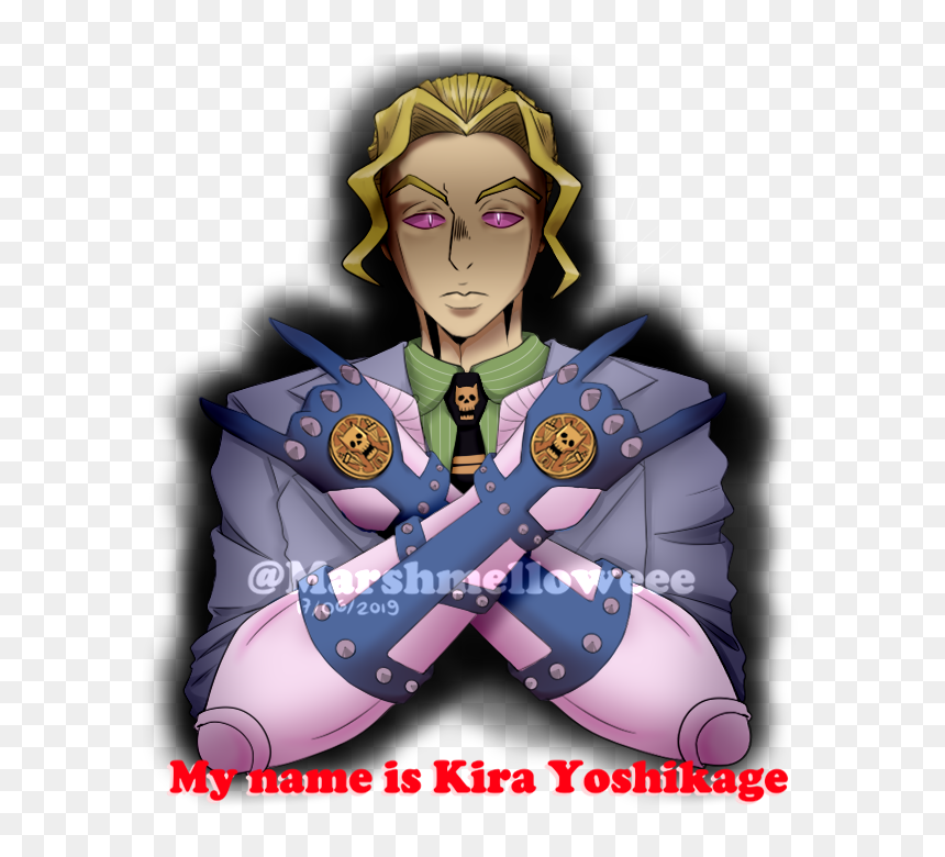 Transparent Yoshikage Kira Png - Cartoon, Png Download - yoshikage kira png