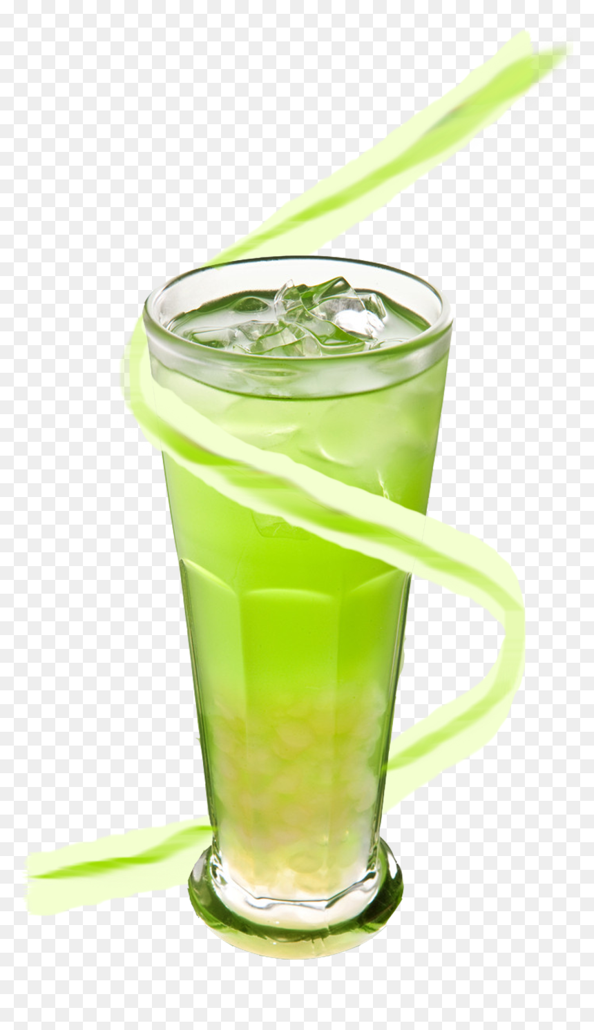 แก้ว น้ำ แอ ป เปิ้ ล เขียว Png, Transparent Png - drinking straw png