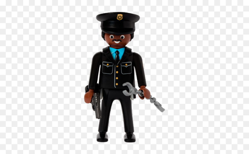 Policeman Playmobil, HD Png Download - police man png