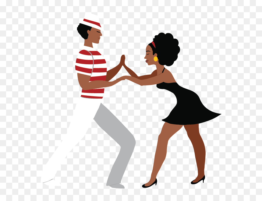 Samba De Roda Png, Transparent Png - salsa dancers png