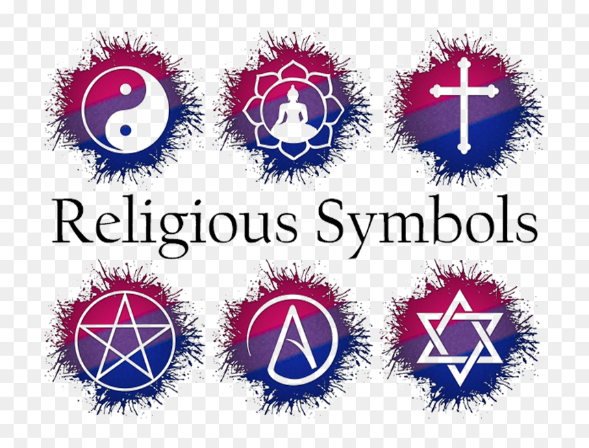 Bisexual Pride Pentacle Throw Blanket , Png Download - Bisexual Flag Yin Yang, Transparent Png - throw blanket png