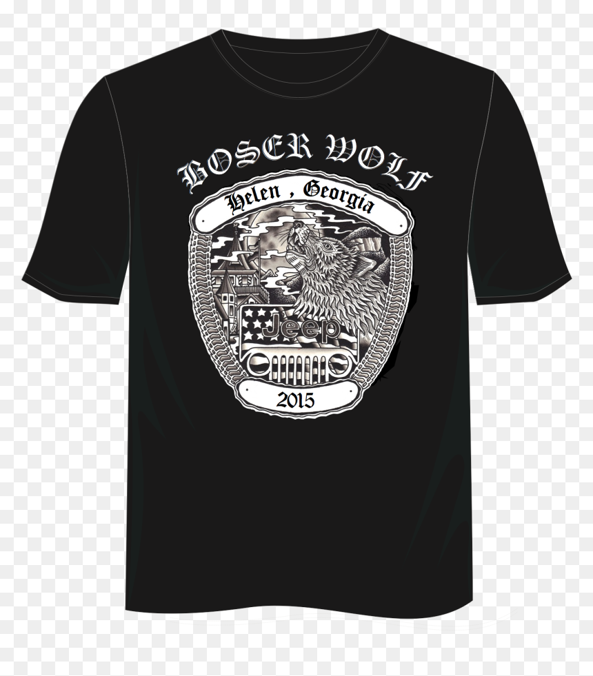 Active Shirt, HD Png Download - angry wolf png