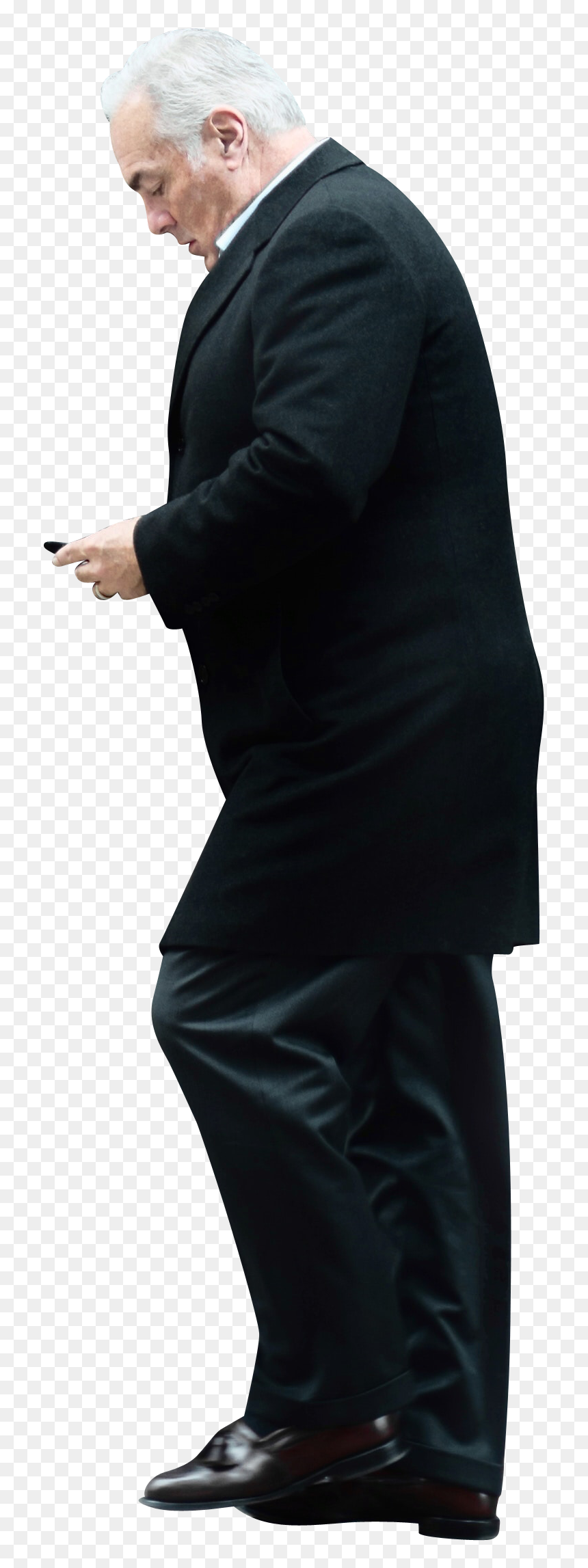 Man Standing Outdoors - Standing, HD Png Download - black man in suit png
