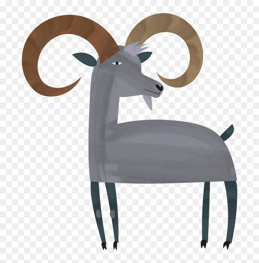 Goat Clipart - Argali, HD Png Download - goat clipart png