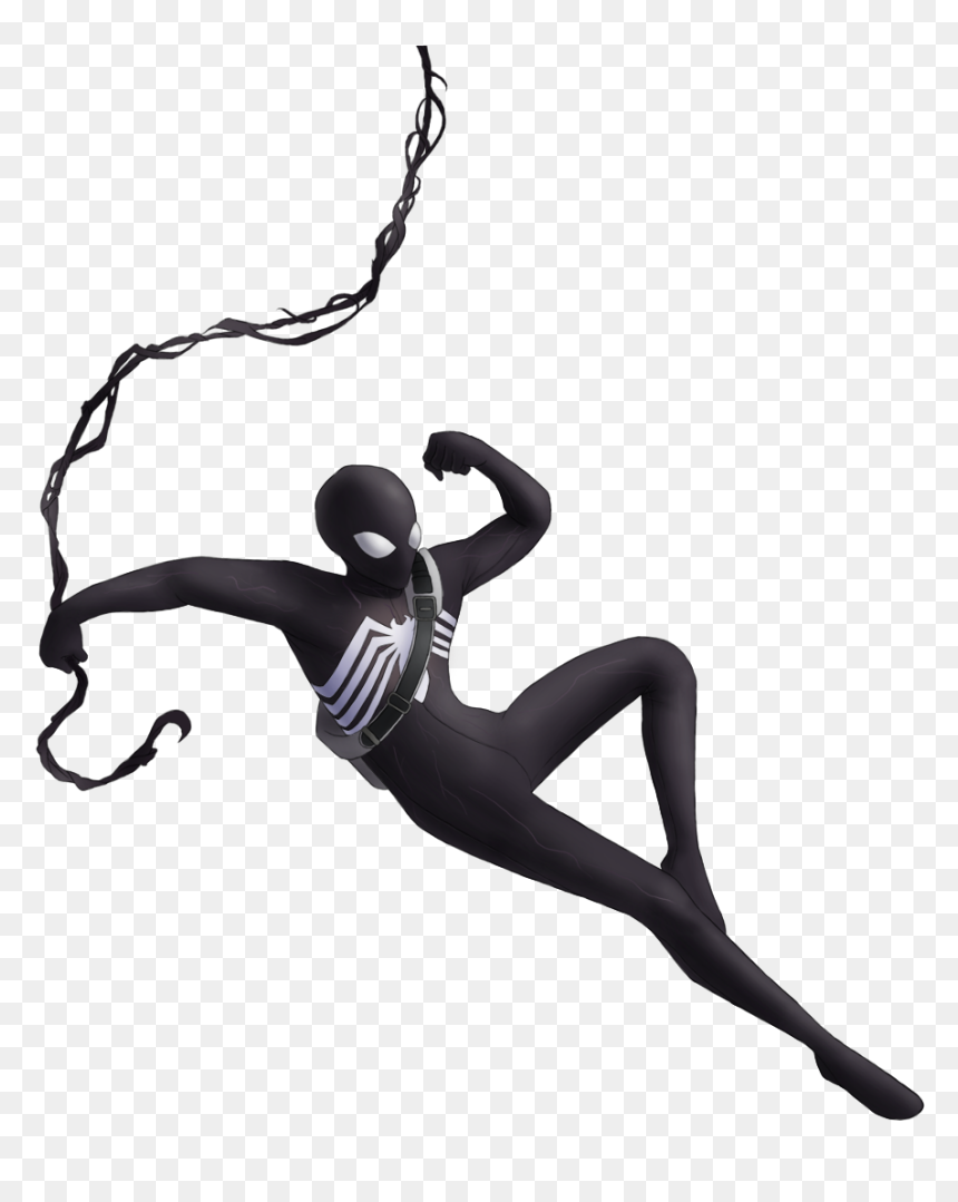 001b Spider Man By Green Mamba - Spider Man Fan Art, HD Png Download - black man in suit png