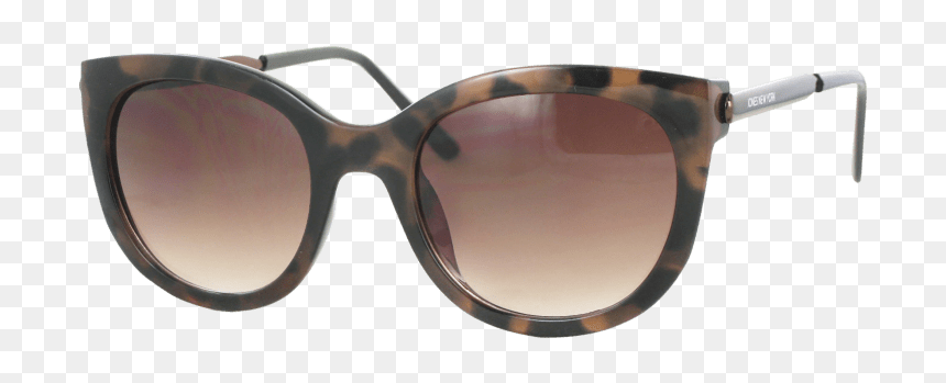 Black And Brown Versace Sunglasses, HD Png Download - cat eye glasses png