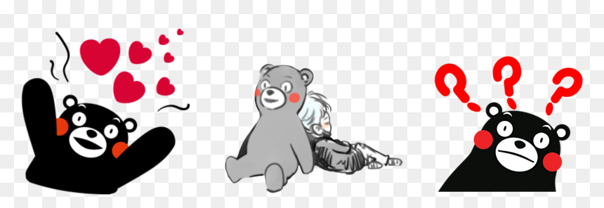 #kumamon - Cartoon, HD Png Download - kumamon png