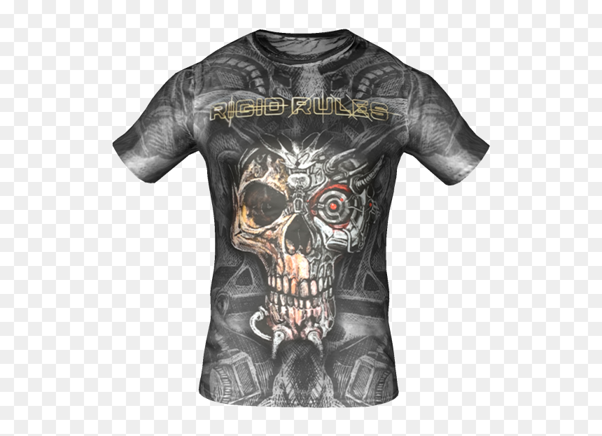 Skull, HD Png Download - terminator skull png
