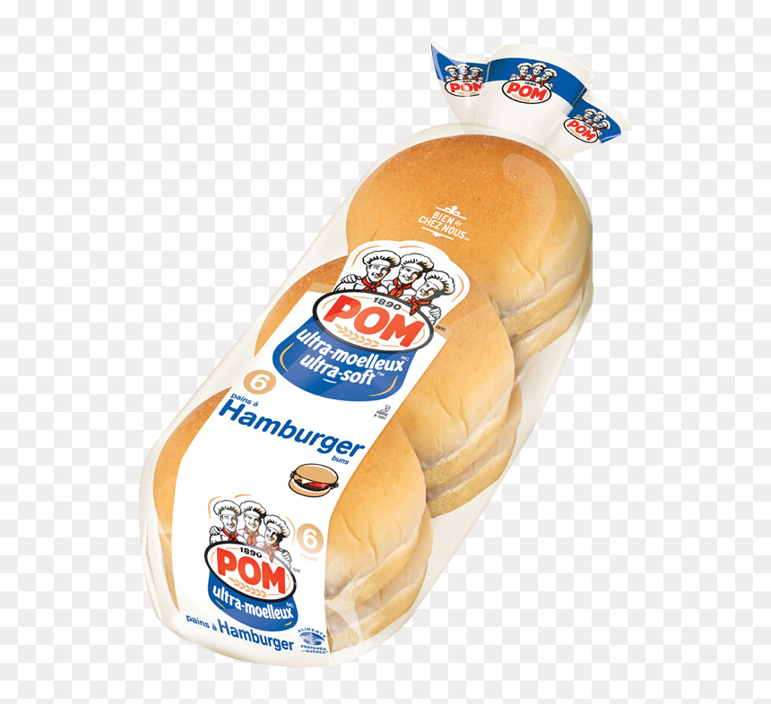 Pain Pom, HD Png Download - hamburger bun png