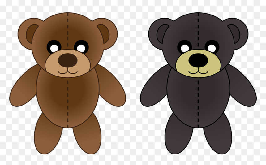 Plush Clipart, HD Png Download - stuffed animals png