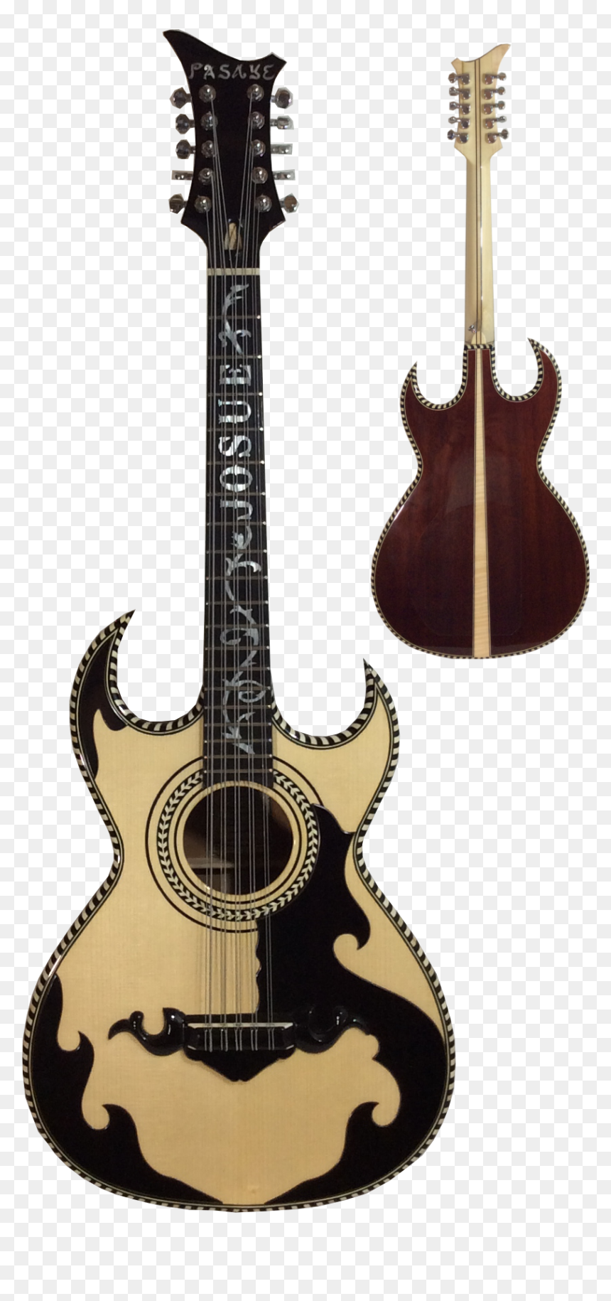 Imagenes De Guitarra Acústica, HD Png Download - bajo sexto png