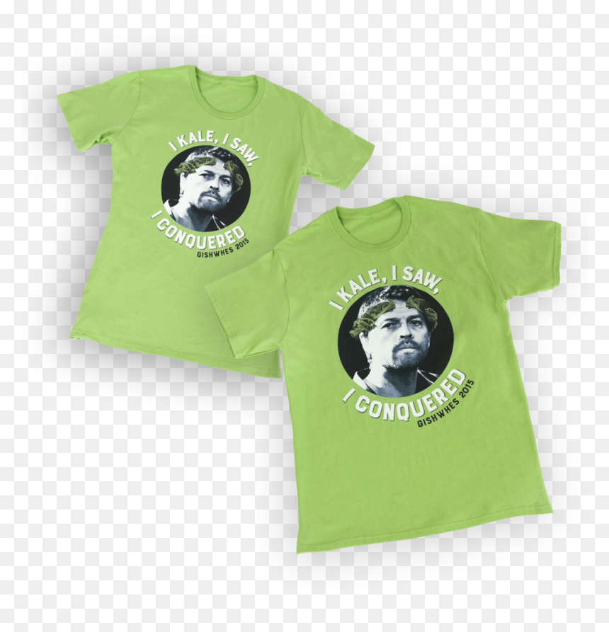 Gishwhes Kale-tshirt - Active Shirt, HD Png Download - misha collins png