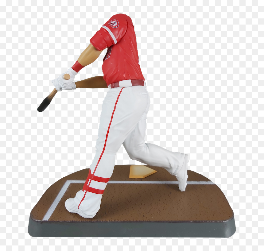 2020 Mlb Mike Trout Los Angeles Angels Import Dragon - Figurine, HD Png Download - mike trout png