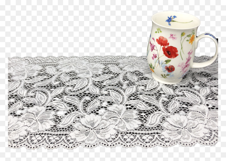 Transparent Flower Lace Png - Placemat, Png Download - lace png images