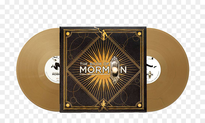Book Of Mormon Vinyl Clipart , Png Download - Book Of Mormon Vinyl Record, Transparent Png - book of mormon png
