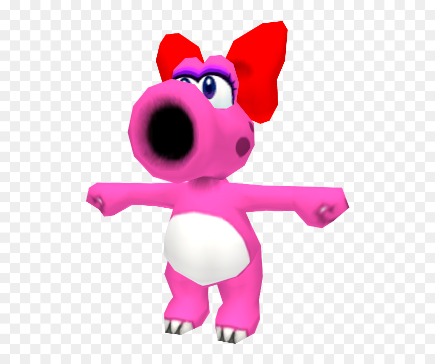 Pig Horse Stuffed Animals & Cuddly Toys Teddy Bear - Birdo From Mario Kart, HD Png Download - stuffed animals png