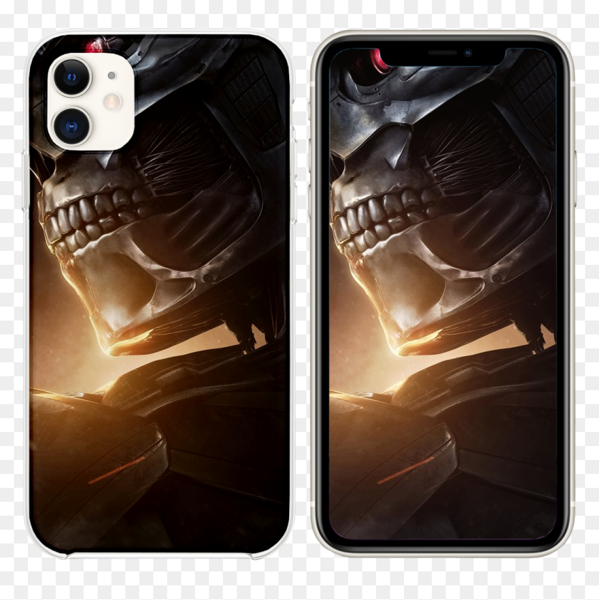 Terminator Dark Fate Mobile, HD Png Download - terminator skull png