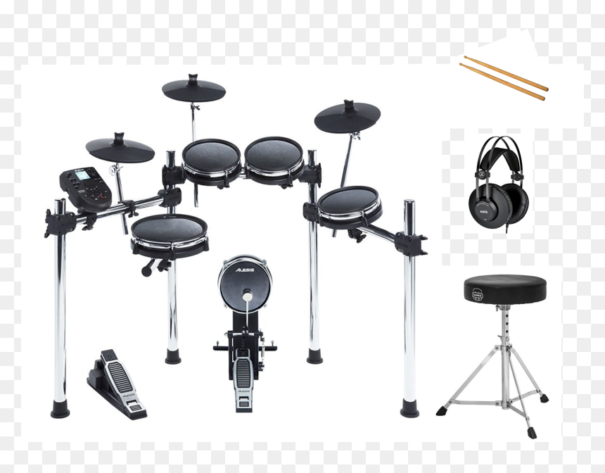 Alesis Surge Mesh Kit, HD Png Download - bundle of sticks png