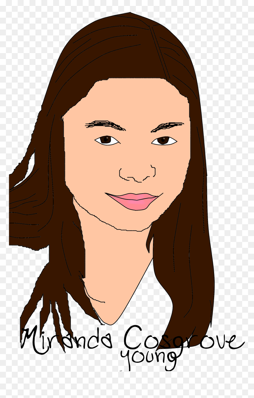 How To Draw Miranda Cosgrove - Girl, HD Png Download - miranda cosgrove png