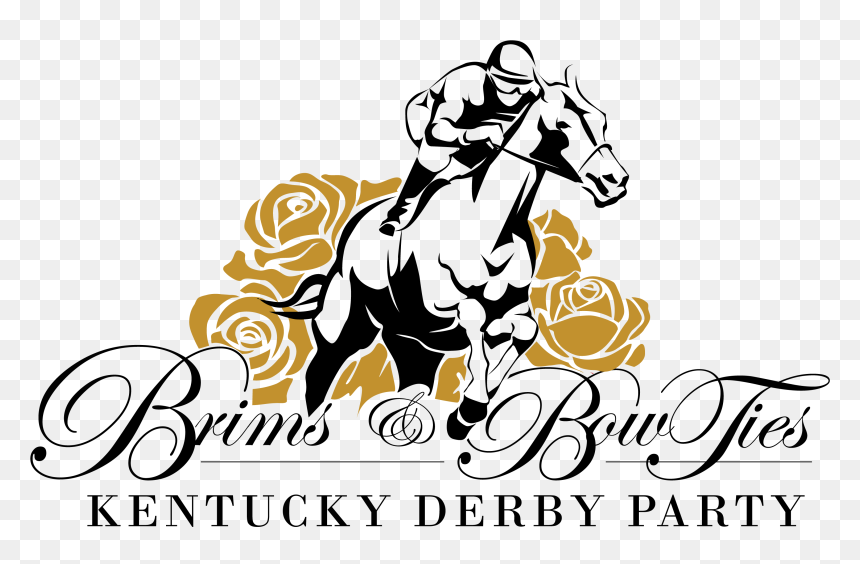 Brims And Bow Ties Derby, HD Png Download - kentucky derby hat png
