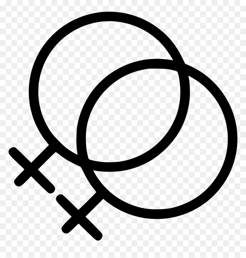 Lesbian - Lesbian Icone, HD Png Download - lesbian symbol png