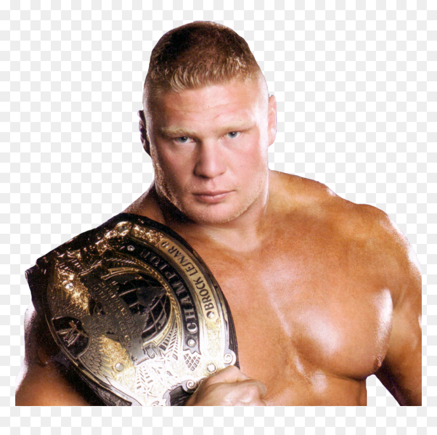 Brock Lesnar Png File - Wwe Championship Belt Brock Lesnar, Transparent Png - wwe belt png