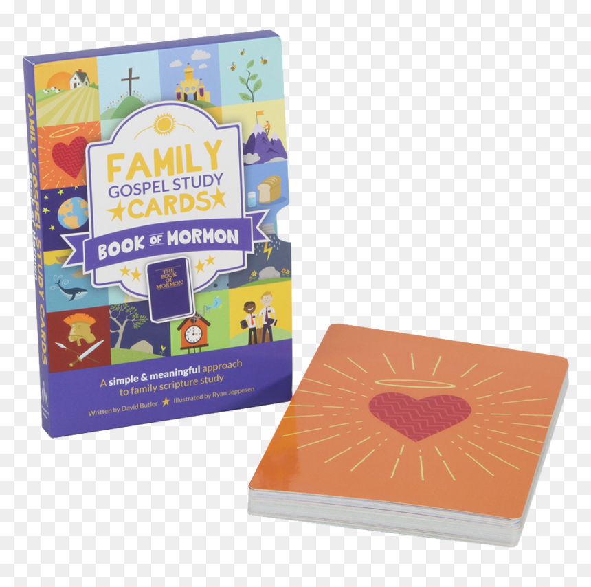 Family Gospel Study Cards Book Of Mormon - Paper, HD Png Download - book of mormon png