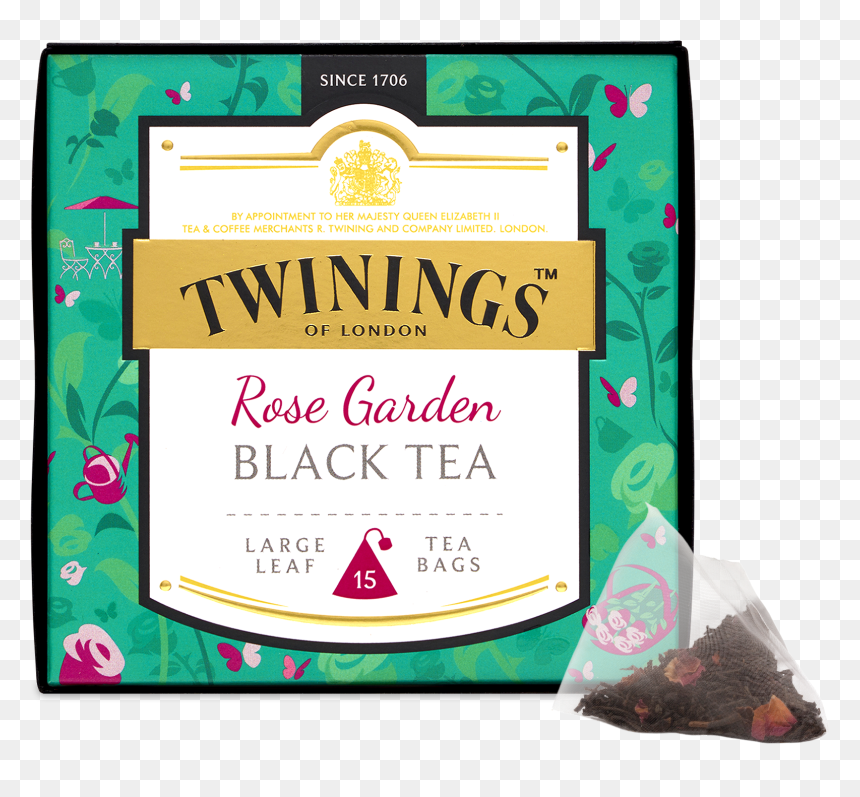 Transparent Black Rose Petals Png - Twinings Mango Green Tea, Png Download - black rose petals png