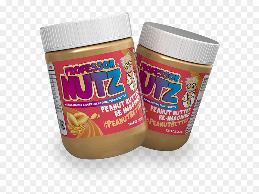 Professor Nutz - Professor Nutz Peanut Butter, HD Png Download - mr peanut png