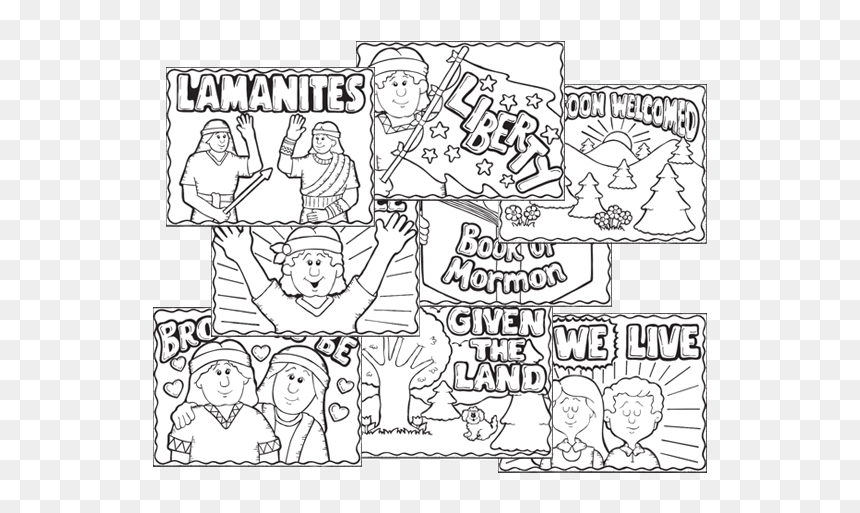 Cartoon, HD Png Download - book of mormon png