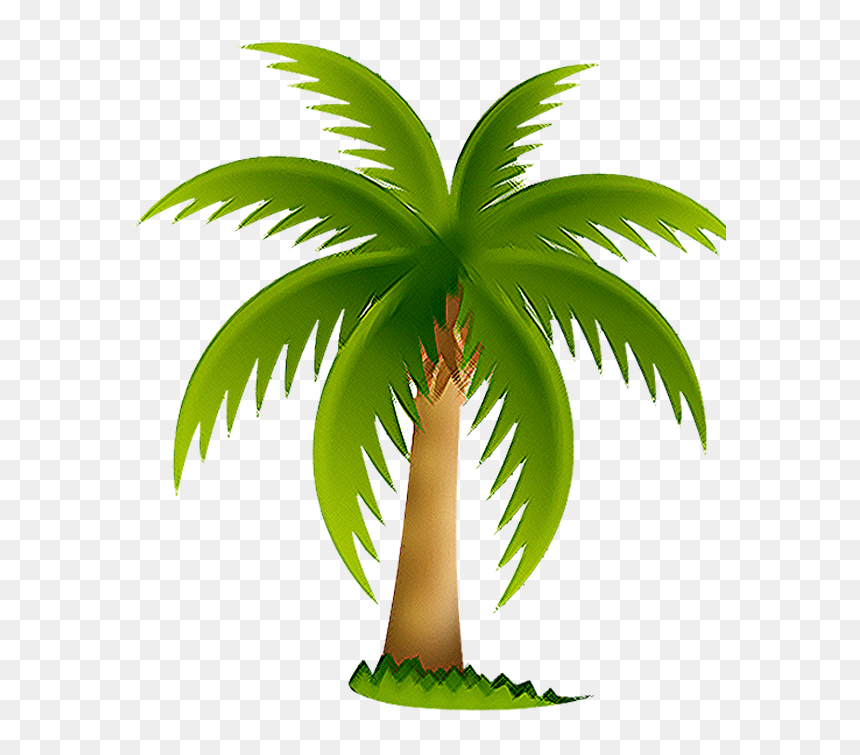 Transparent Taking Out The Trash Clipart - Free Palm Tree Clip Art, HD Png Download - palm sunday png
