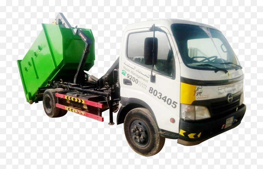 Commercial Vehicle, HD Png Download - garbage truck png