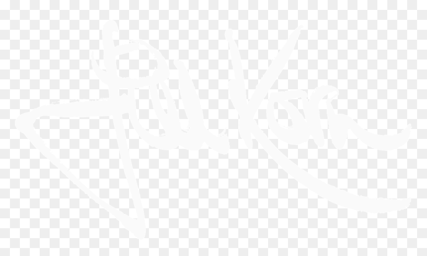 Jill Korn White - Calligraphy, HD Png Download - babys breath png