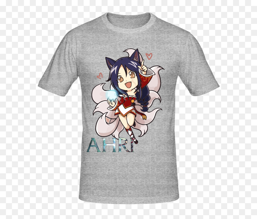 T Shirt, HD Png Download - league of legends ahri png