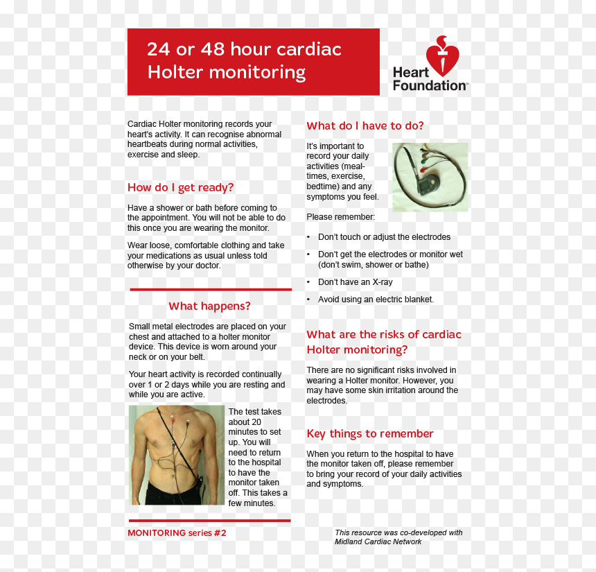 National Heart Foundation, HD Png Download - heart monitor png