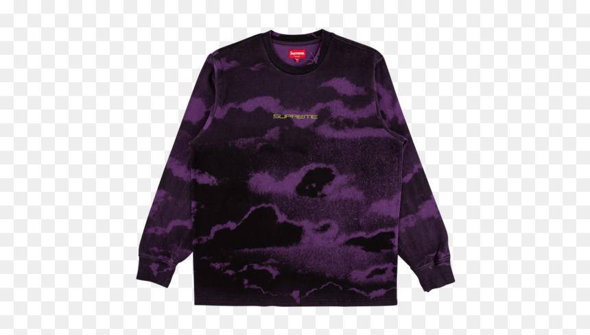 Sweater, HD Png Download - purple clouds png
