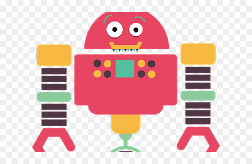 Robots Clipart Writing - Robot Clipart No Background, HD Png Download - throw blanket png