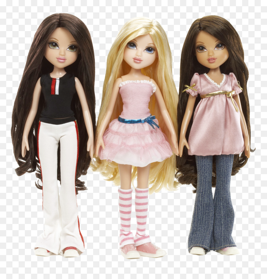 Momoko Doll Moxie Girlz Barbie Bratz - Moxie Girlz Dolls, HD Png Download - bratz png