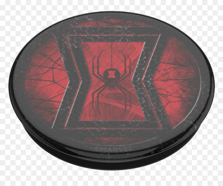 Black Widow Icon, Popsockets - Circle, HD Png Download - black widow symbol png