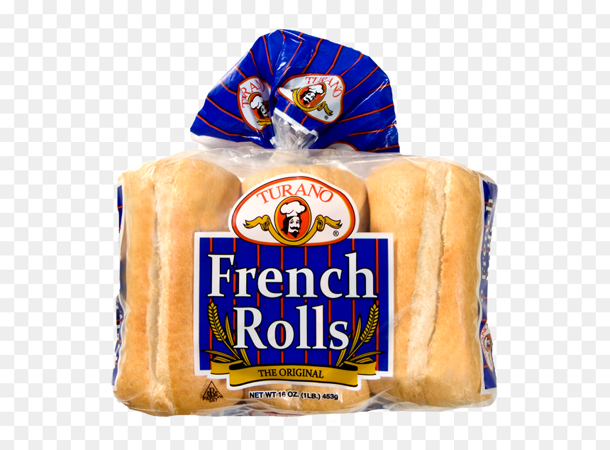 France Clipart Sourdough Bread - Turano Rolls, HD Png Download - french bread png