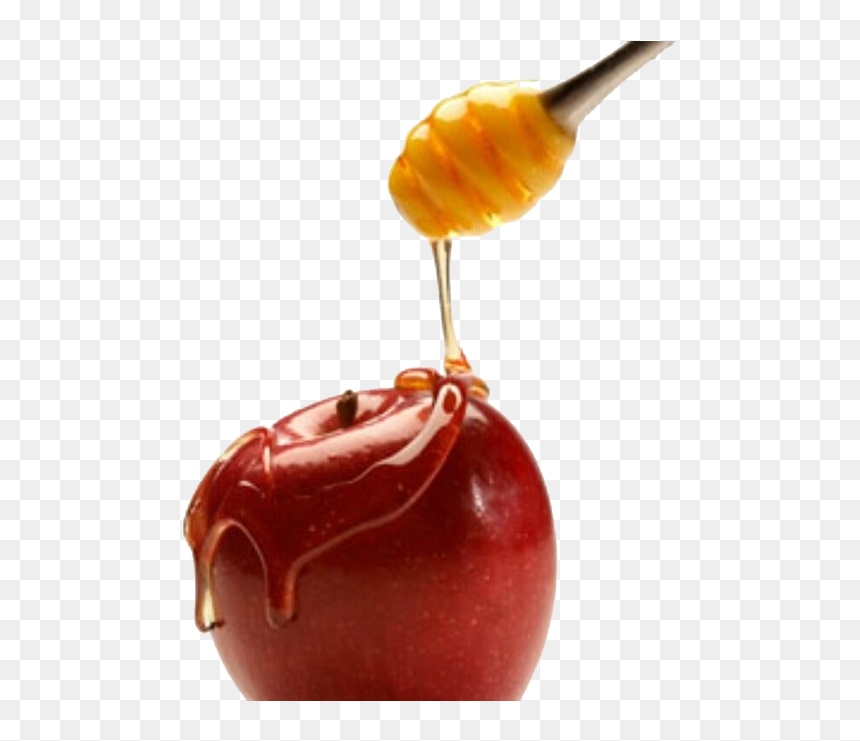 Apple Honey Transparent Png - Apple And Honey, Png Download - candy apple png