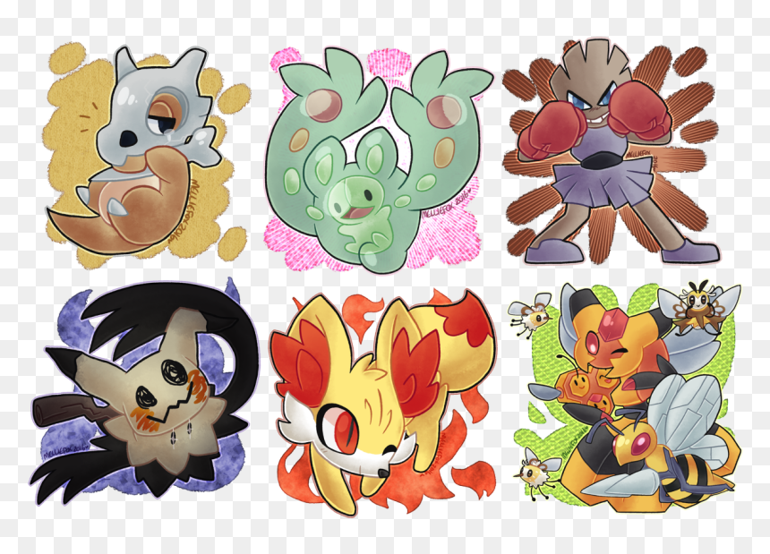 Pokecember 1-6 - Cartoon, HD Png Download - hitmonchan png