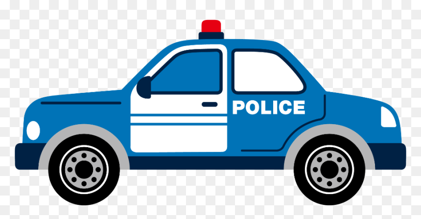 Bombeiros E Polícia - Blue Police Car Clipart, HD Png Download - policia png