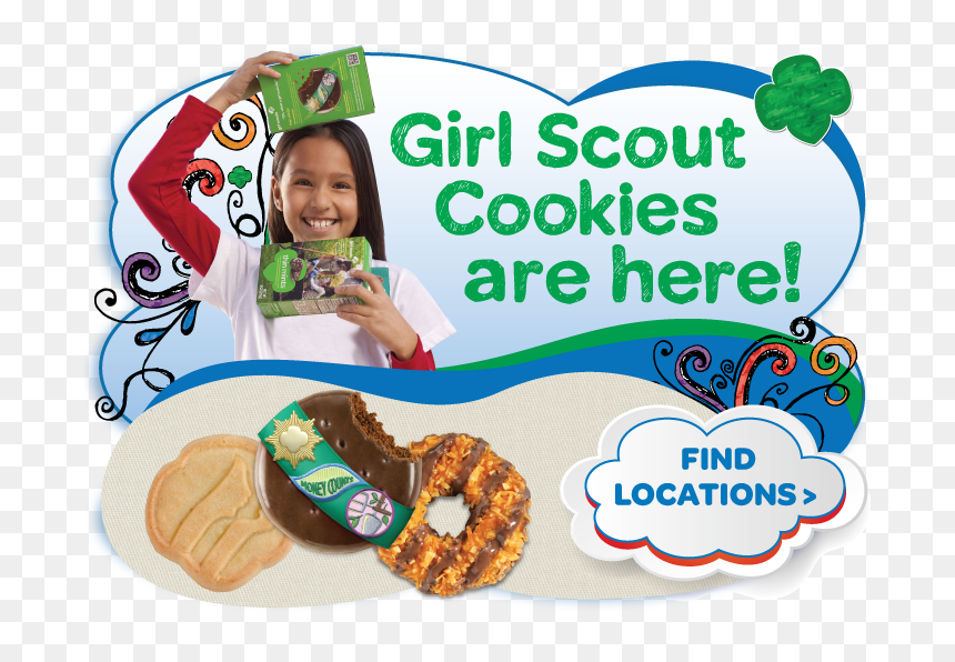 Peanut Butter Cookie, HD Png Download - girl scout cookies png