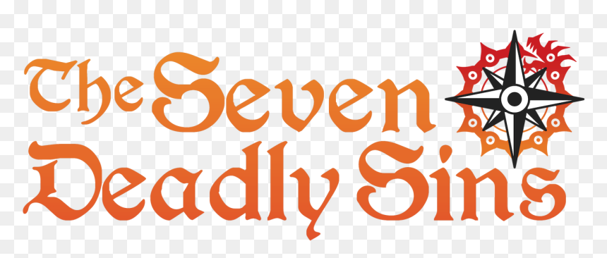 Seven Deadly Sins Words, HD Png Download - meliodas png