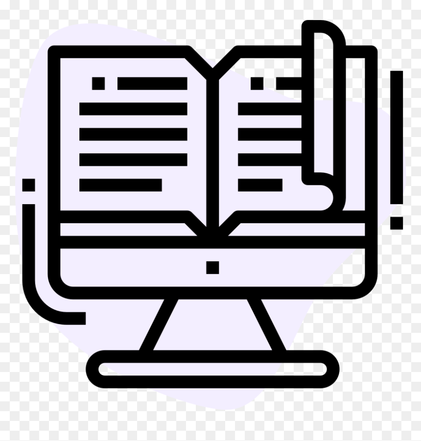 Frontend Icon Png , Png Download - Png Online Books Icon, Transparent Png - ebook icon png
