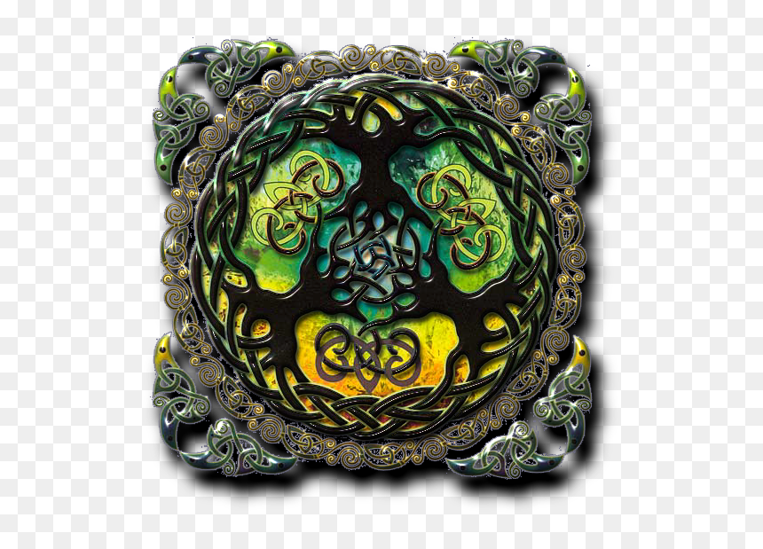 Celtic Tree Of Life, HD Png Download - yggdrasil png