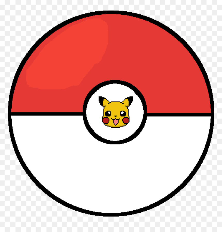 Transparent Cartoon Window Png - Circle, Png Download - pokeball pixel png