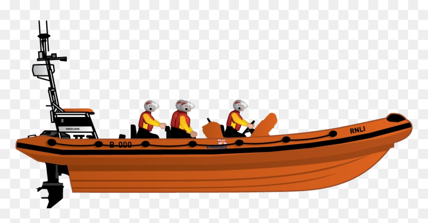 Rnli Lifeboat Types, HD Png Download - lifeboat png