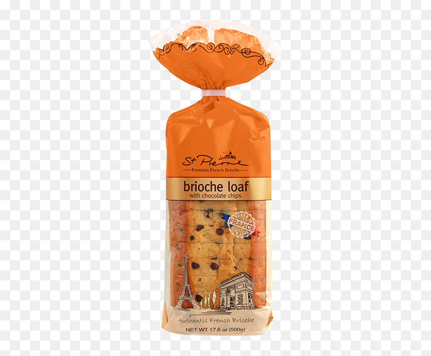 Brioche Bread With Chocolate Chips, HD Png Download - french bread png